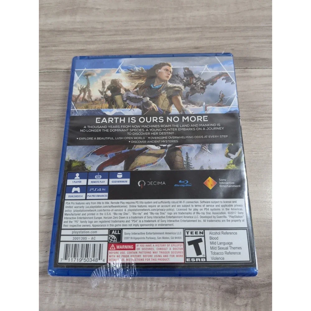 HORIZON Zero Dawn - Sony PlayStation 4 NEW IN WRAP PS4 NIB